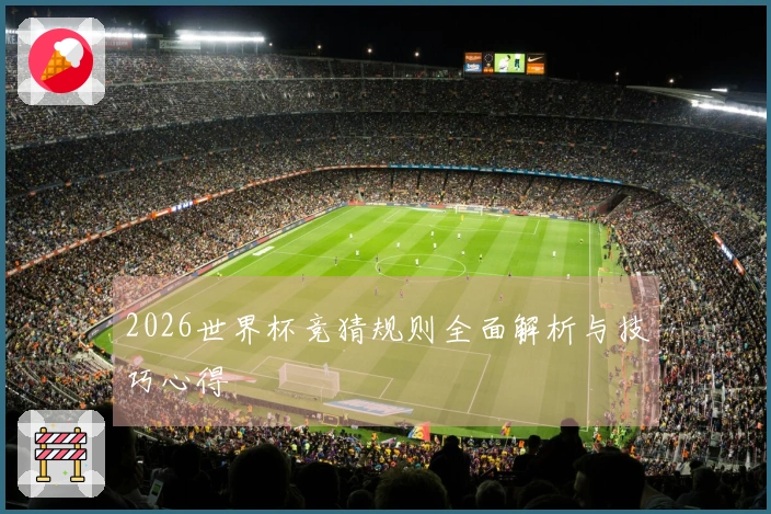 2026世界杯竞猜规则全面解析与技巧心得